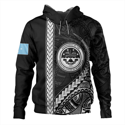 Federated States Of Micronesia Hoodie Tribal Micronesian Coat Of Arms