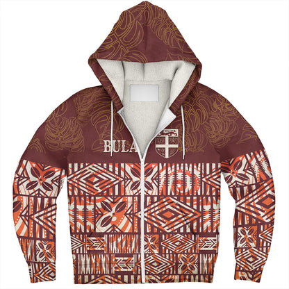 Fiji Sherpa Hoodie Bula Fiji Wear Vintage Style