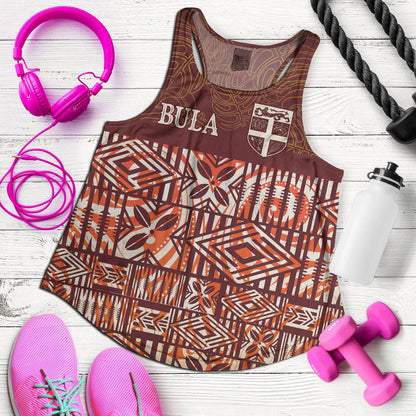 Fiji Women Tank Bula Fiji Wear Vintage Style