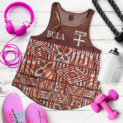 Fiji Women Tank Bula Fiji Wear Vintage Style