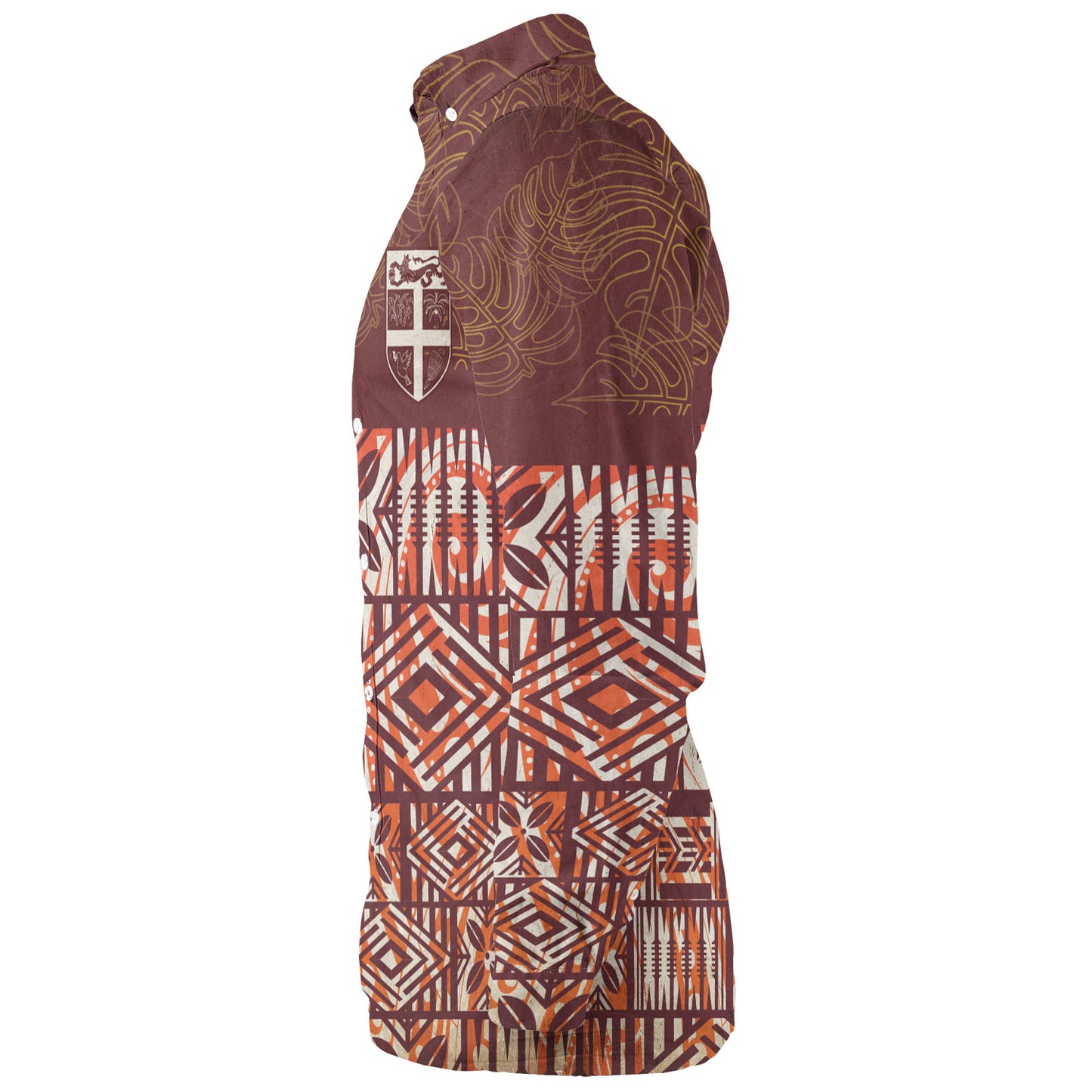 Fiji Long Sleeve Shirt Bula Fiji Wear Vintage Style