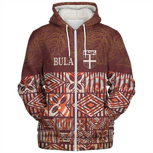 Fiji Sherpa Hoodie Bula Fiji Wear Vintage Style