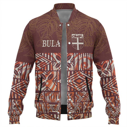 Fiji Baseball Jacket Bula Fiji Wear Vintage Style