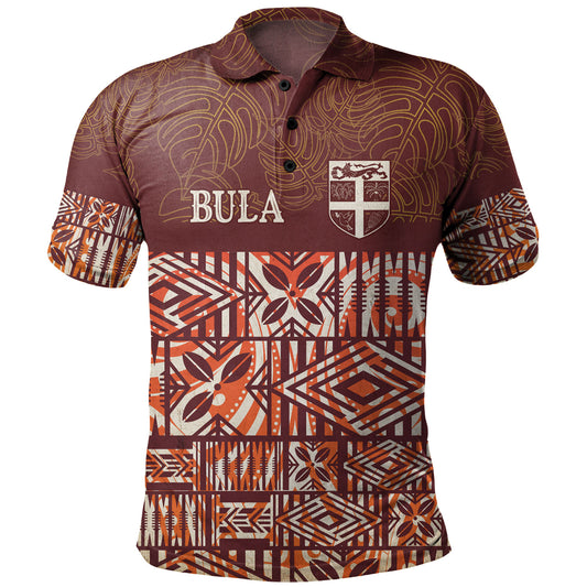 Fiji Polo Shirt Bula Fiji Wear Vintage Style
