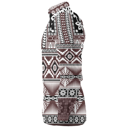 Fiji Long Sleeve Shirt Bula Fijian Masi Tapa Vintage Style