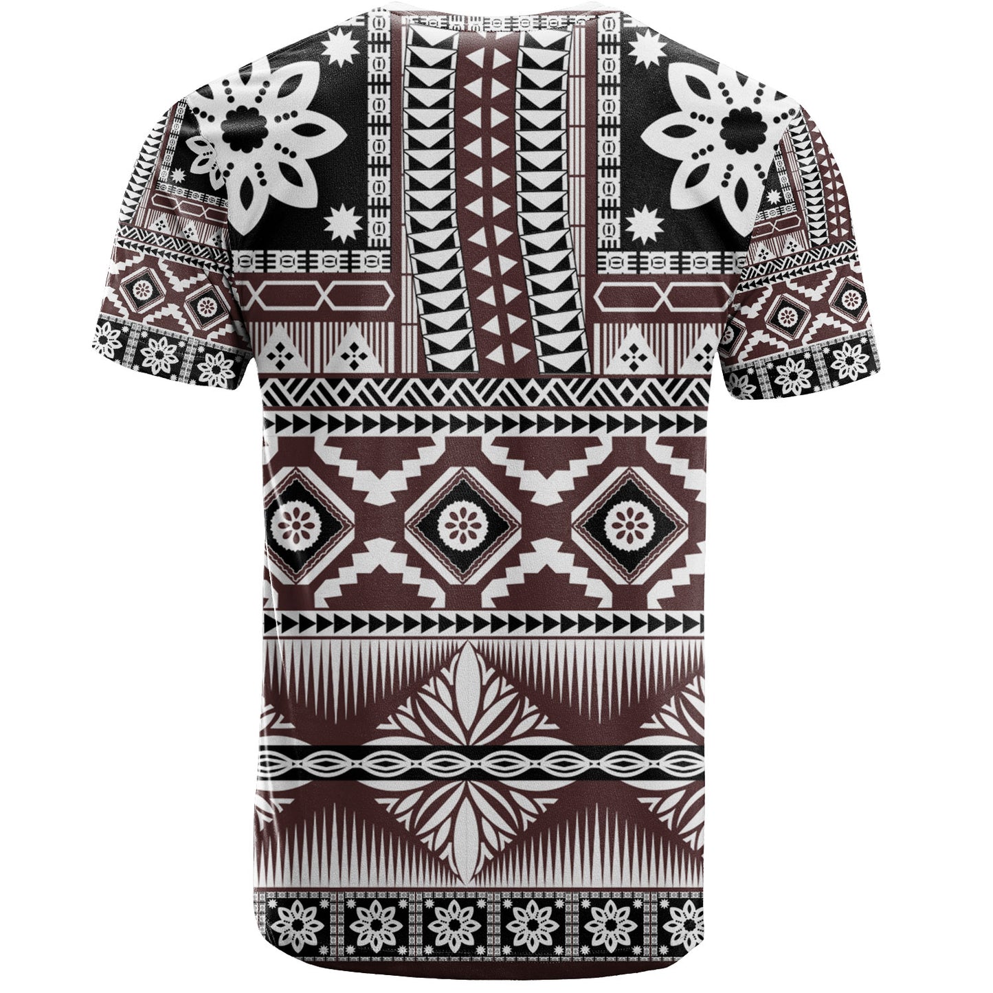 Fiji T-Shirt Bula Fijian Masi Tapa Vintage Style