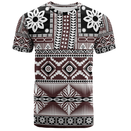 Fiji T-Shirt Bula Fijian Masi Tapa Vintage Style