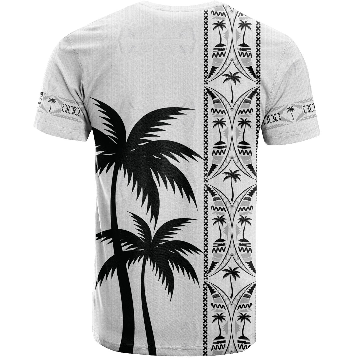Fiji T-Shirt Bula Vinaka Tapa Palms Designs