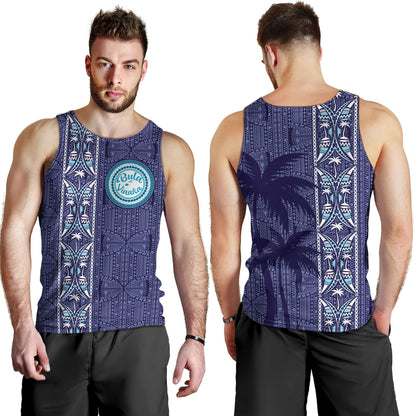 Fiji Tank Top Bula Vinaka Tapa Palms Designs