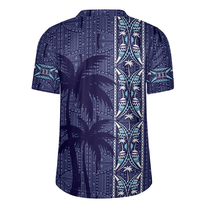 Fiji Rugby Jersey Bula Vinaka Tapa Palms Designs