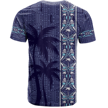 Fiji T-Shirt Bula Vinaka Tapa Palms Designs