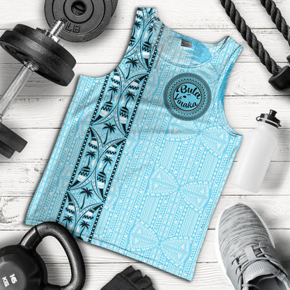 Fiji Tank Top Bula Vinaka Tapa Palms Designs
