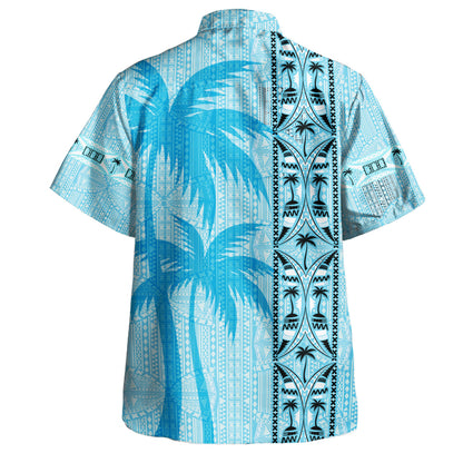 Fiji Hawaiian Shirt Bula Vinaka Tapa Palms Designs