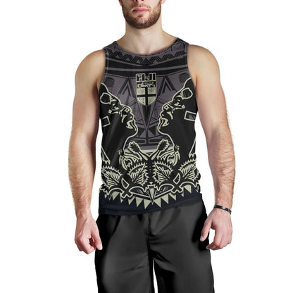 Fiji Tank Top Fiji Bati Masi Tapa Style