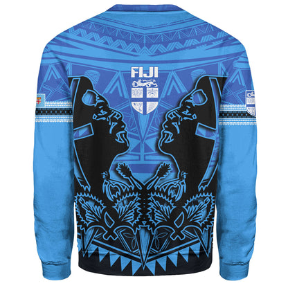 Fiji Sweatshirt Fiji Bati Masi Tapa Style