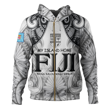 Fiji Hoodie Fiji My Island Home Tribal Patterns