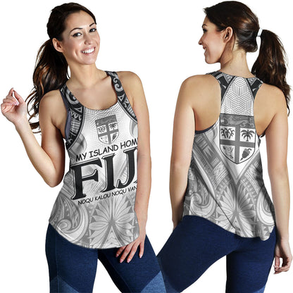 Fiji Women Tank Fiji My Island Home Tribal Patterns