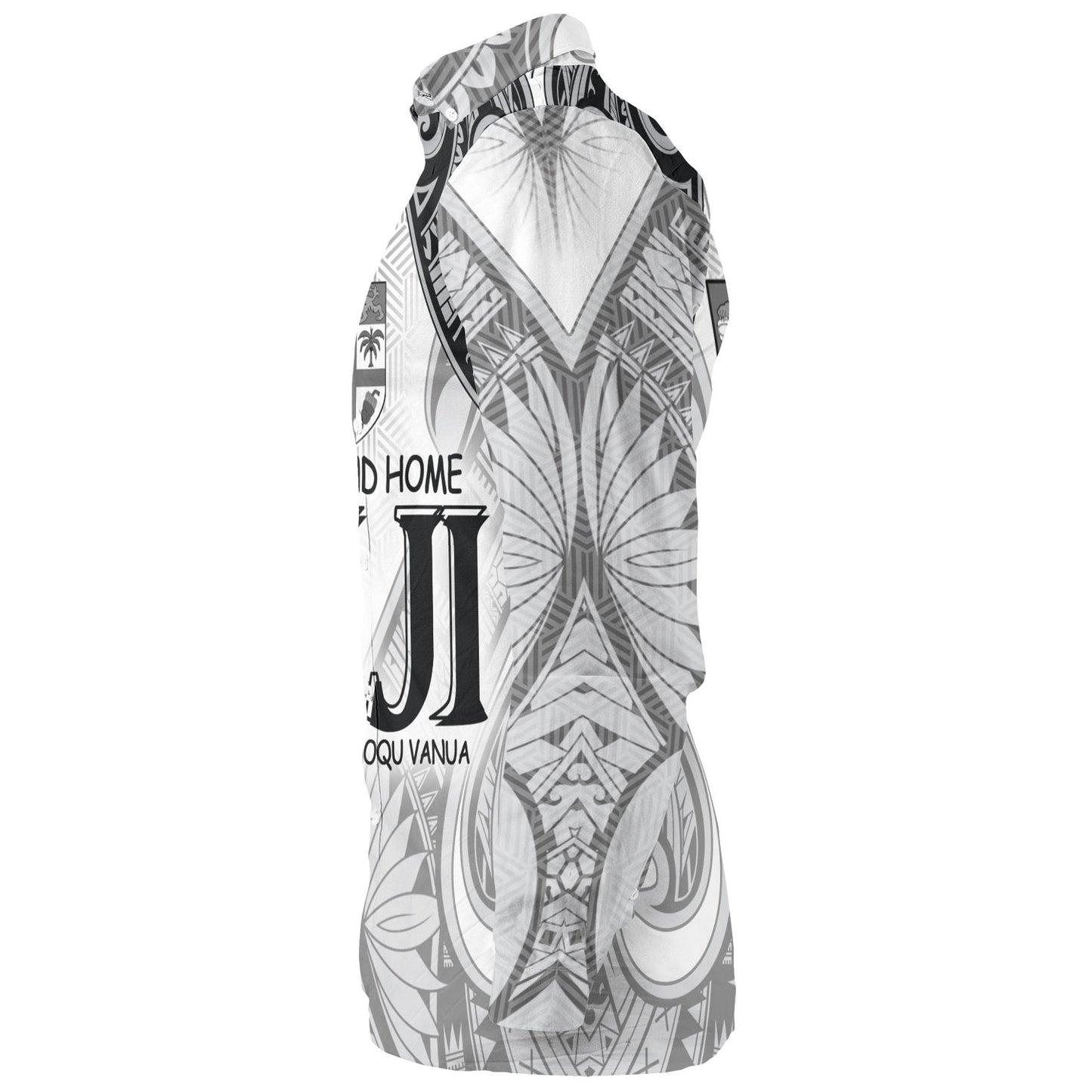 Fiji Long Sleeve Shirt Fiji My Island Home Tribal Patterns