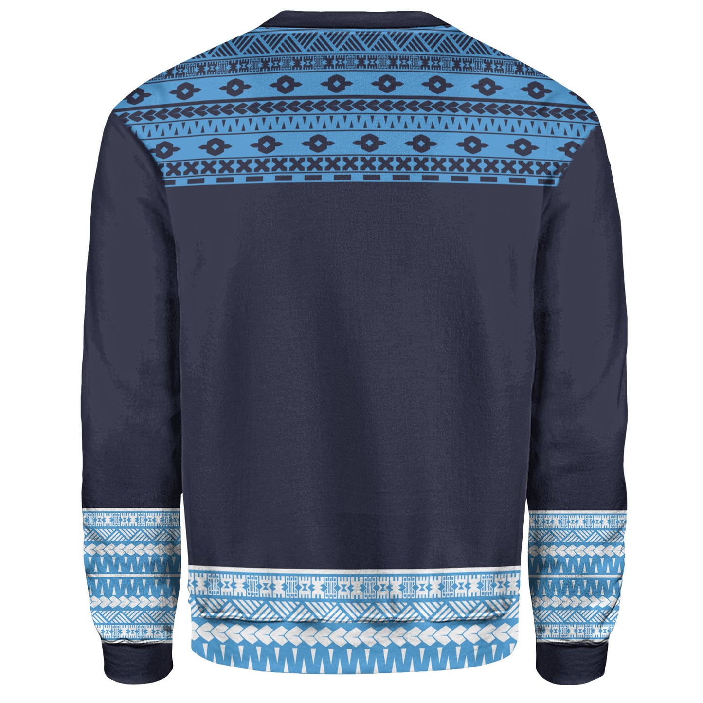 Fiji Sweatshirt Fijian Makare And Tapa Design