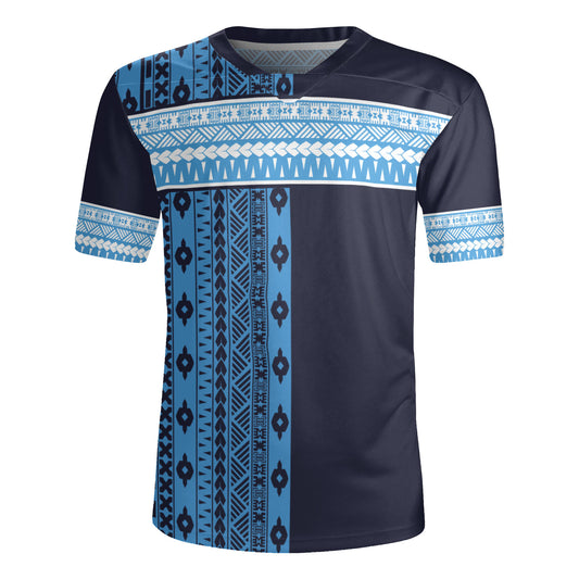 Fiji Rugby Jersey Fijian Makare And Tapa Design