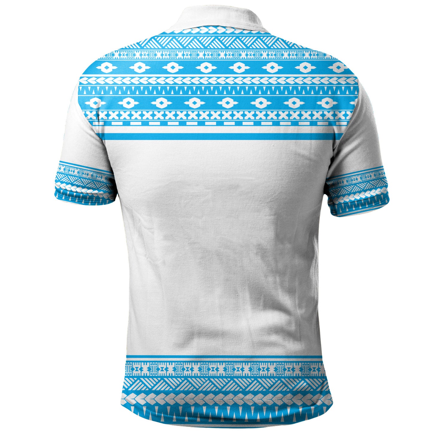 Fiji Polo Shirt Fijian Makare And Tapa Design