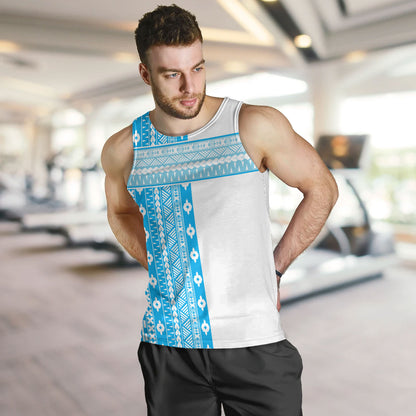 Fiji Tank Top Fijian Makare And Tapa Design