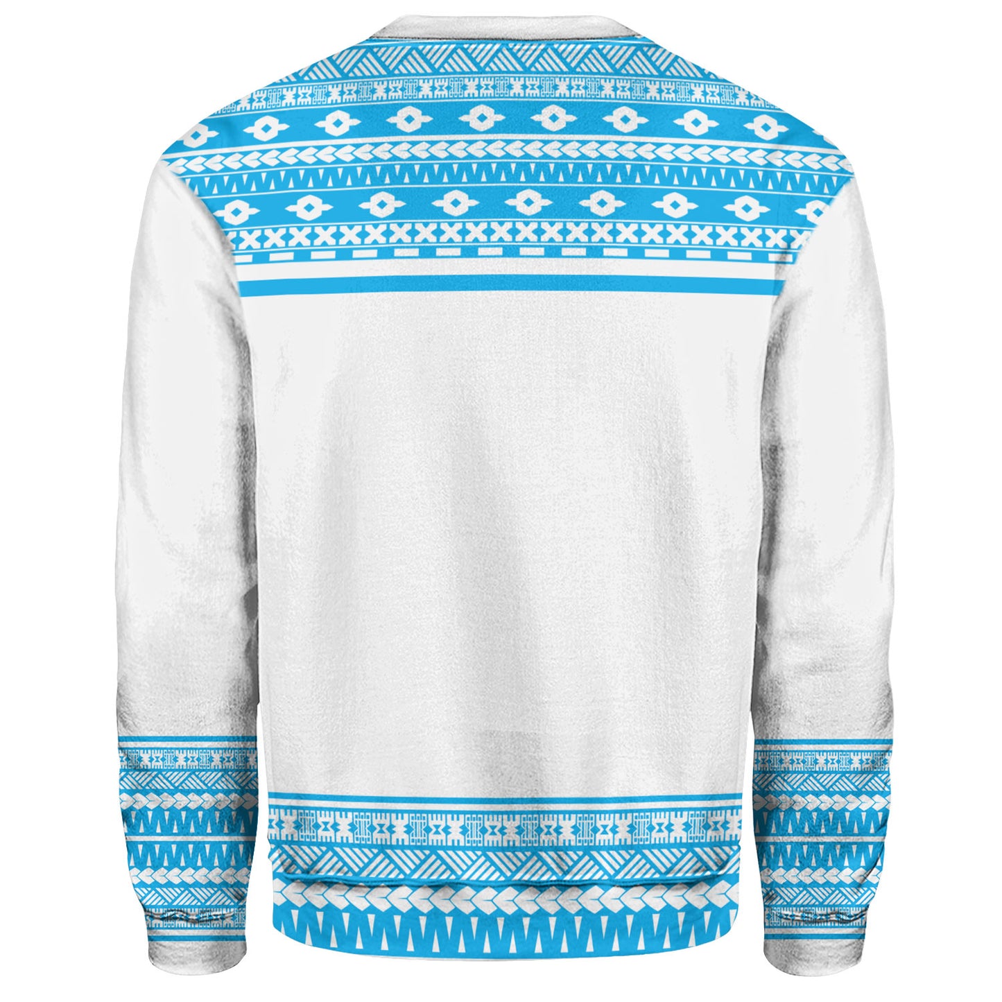 Fiji Sweatshirt Fijian Makare And Tapa Design
