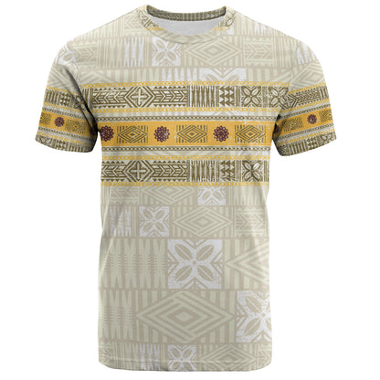 Fiji T-Shirt Fijian Masi Tapa Design