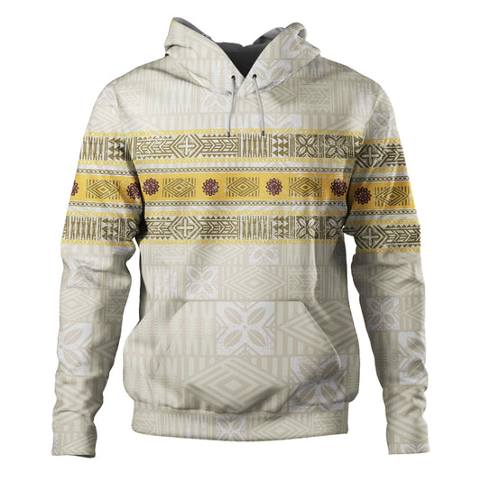 Fiji Hoodie Fijian Masi Tapa Design