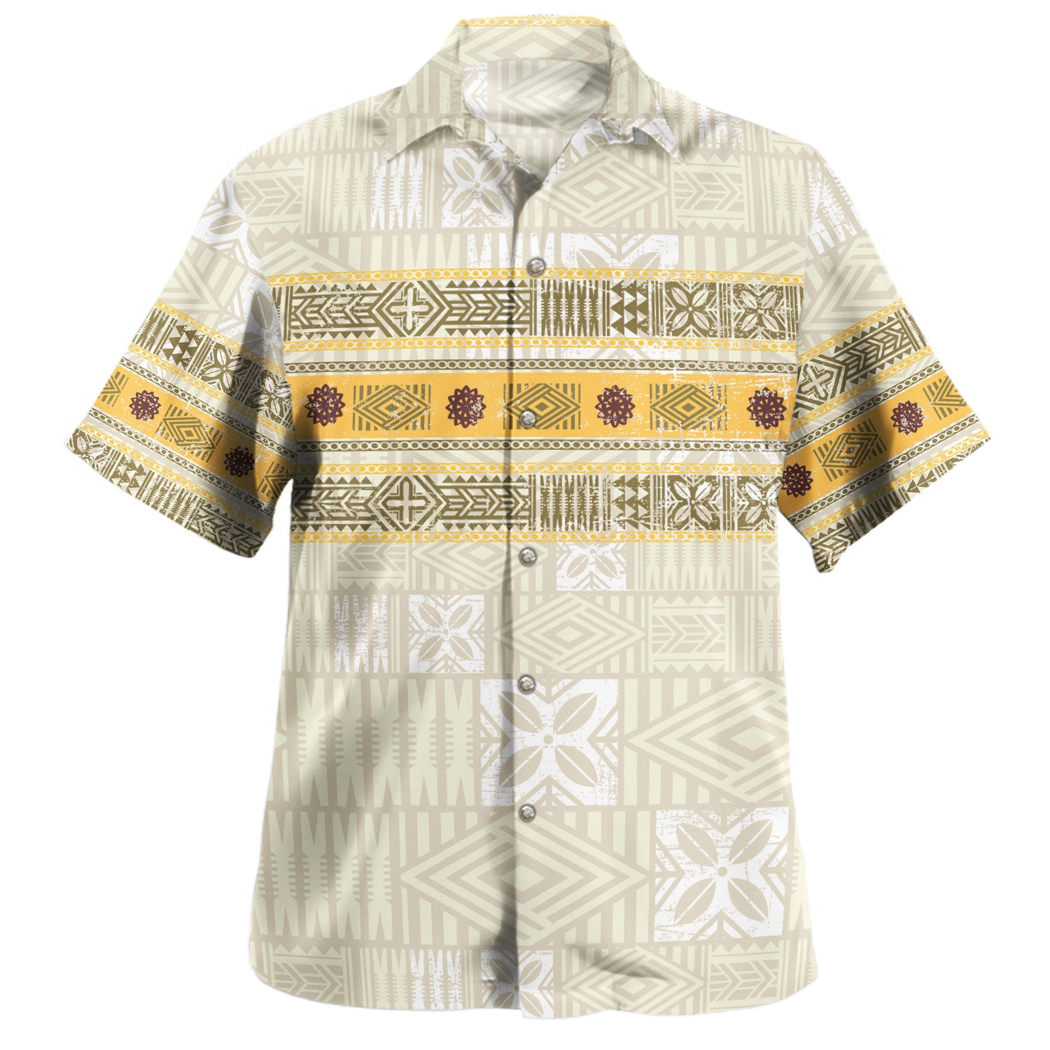 Fiji Hawaiian Shirt Bula Fiji Wear Vintage Style