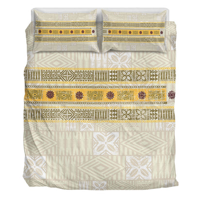 Fiji Bedding Set Fijian Masi Tapa Design