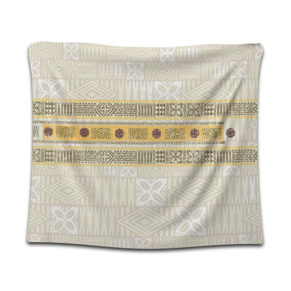 Fiji Tapestry Fijian Masi Tapa Design