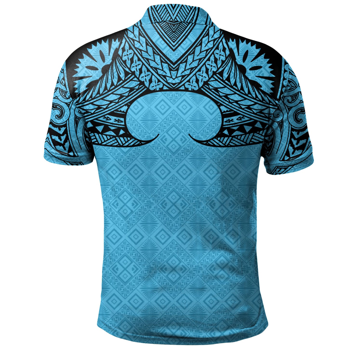 Fiji Polo Shirt Fijian Masi Pacific Tribal Designs