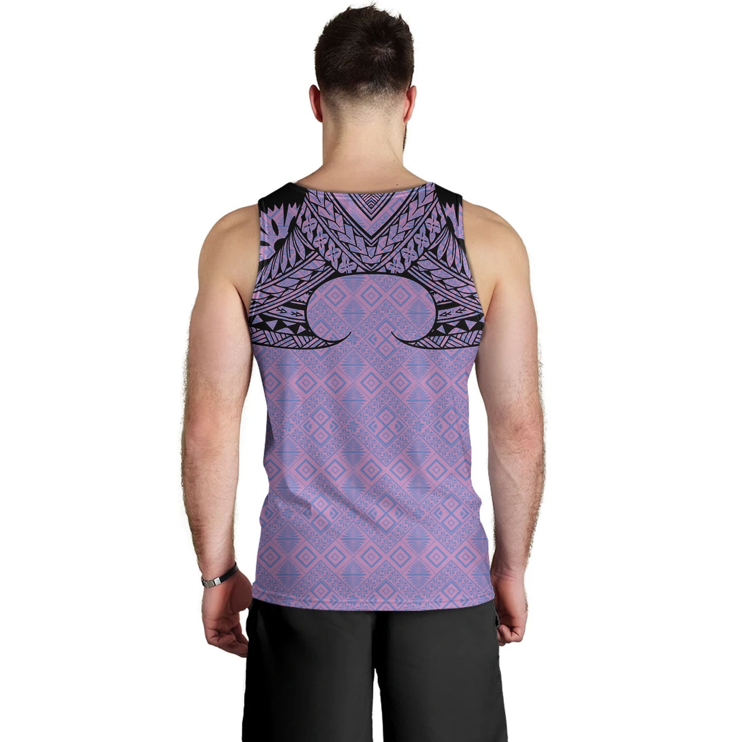 Fiji Tank Top Fijian Masi Pacific Tribal Designs