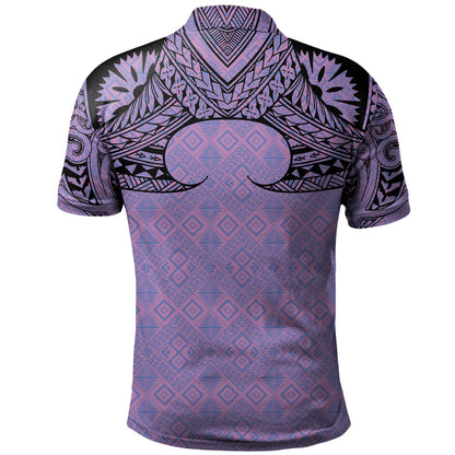 Fiji Polo Shirt Fijian Masi Pacific Tribal Designs