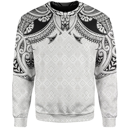 Fiji Sweatshirt Fijian Masi Pacific Tribal Designs