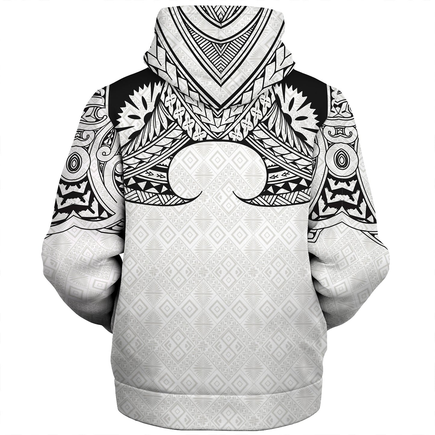 Fiji Sherpa Hoodie Fijian Masi Pacific Tribal Designs