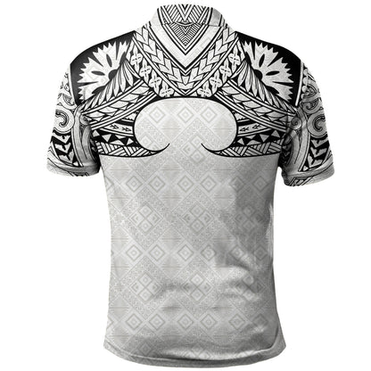 Fiji Polo Shirt Fijian Masi Pacific Tribal Designs