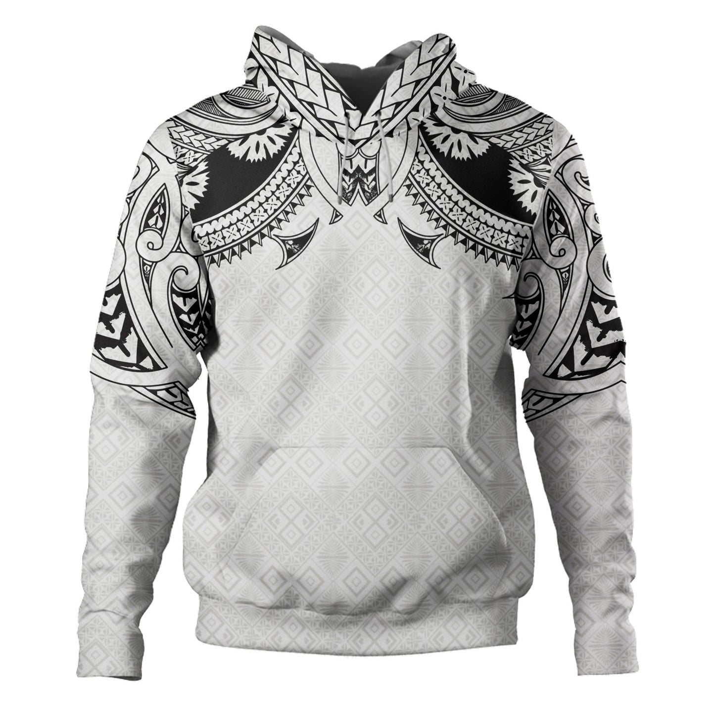 Fiji Hoodie Fijian Masi Pacific Tribal Designs