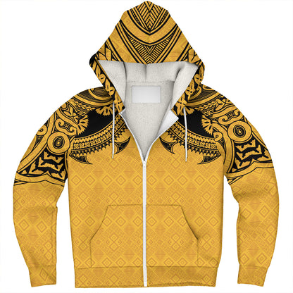 Fiji Sherpa Hoodie Fijian Masi Pacific Tribal Designs