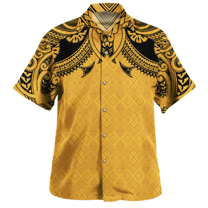 Fiji Hawaiian Shirt Fijian Masi Pacific Tribal Designs