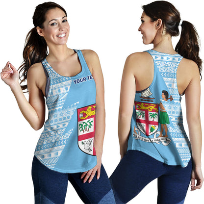 Fiji Custom Personalised Women Tank Flash Style