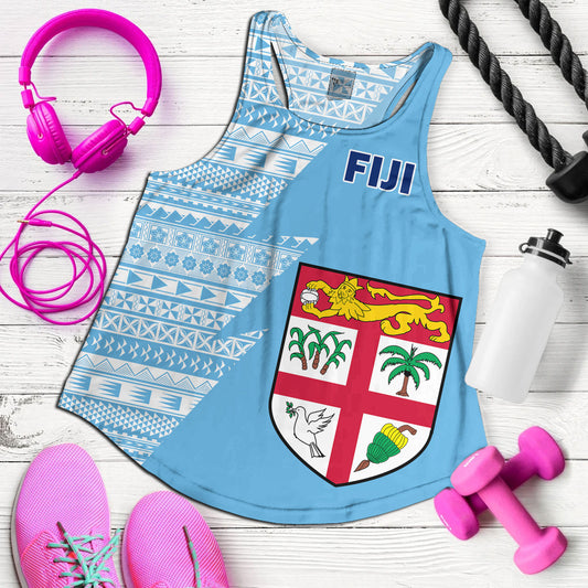 Fiji Custom Personalised Tank Top Flash Style