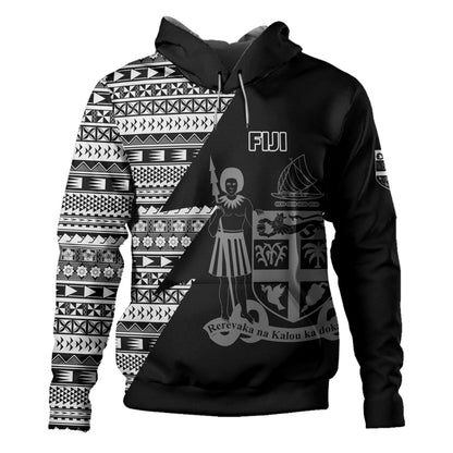 Fiji Custom Personalised Hoodie Flash Style