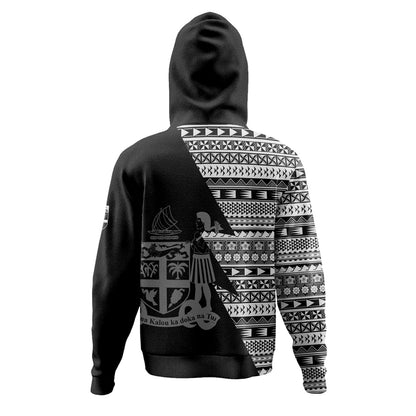 Fiji Custom Personalised Hoodie Flash Style