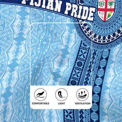 Fiji Rugby Jersey - Custom Forever Fiji Tapa Pattern Design
