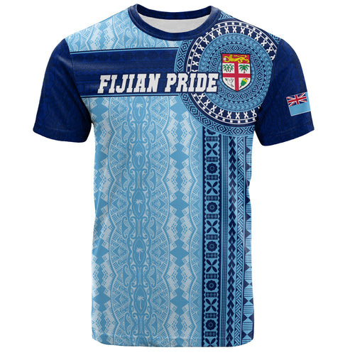 Fiji T-Shirt - Custom Forever Fiji Tapa Pattern Design