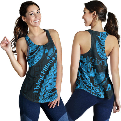 Fiji Women Tank Kaiviti Fiji Rugby Palm Tree