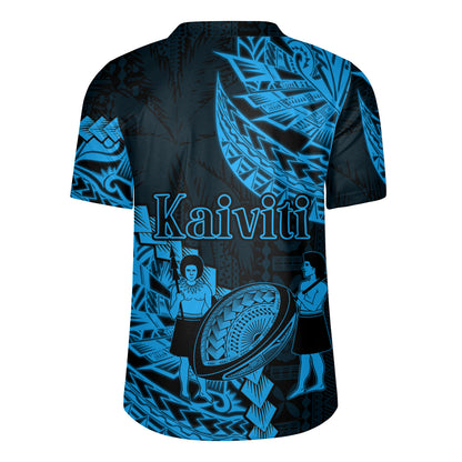 Fiji Rugby Jersey Kaiviti Fiji Rugby Palm Tree