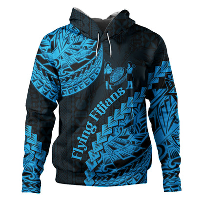 Fiji Hoodie Kaiviti Fiji Rugby Palm Tree